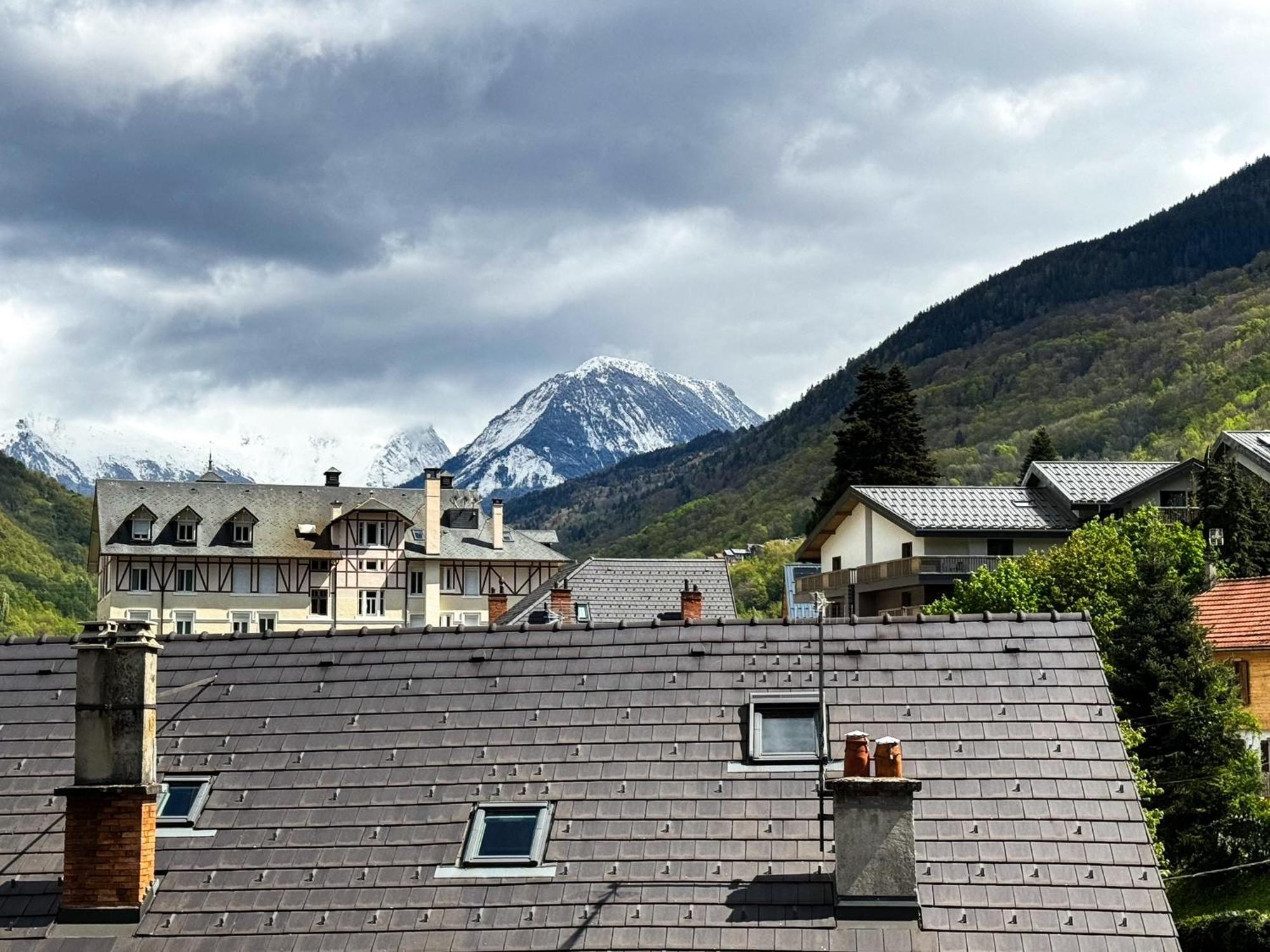 4- Joli Studio Brides-Les-Bains Avec Vue Montagne Apartment Exterior photo